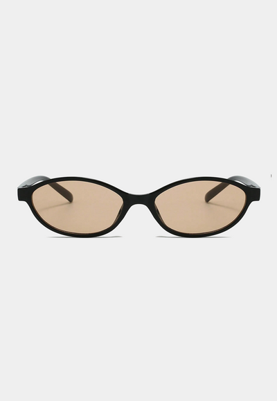 Ellipse Cat Eye - BLACK & BROWN