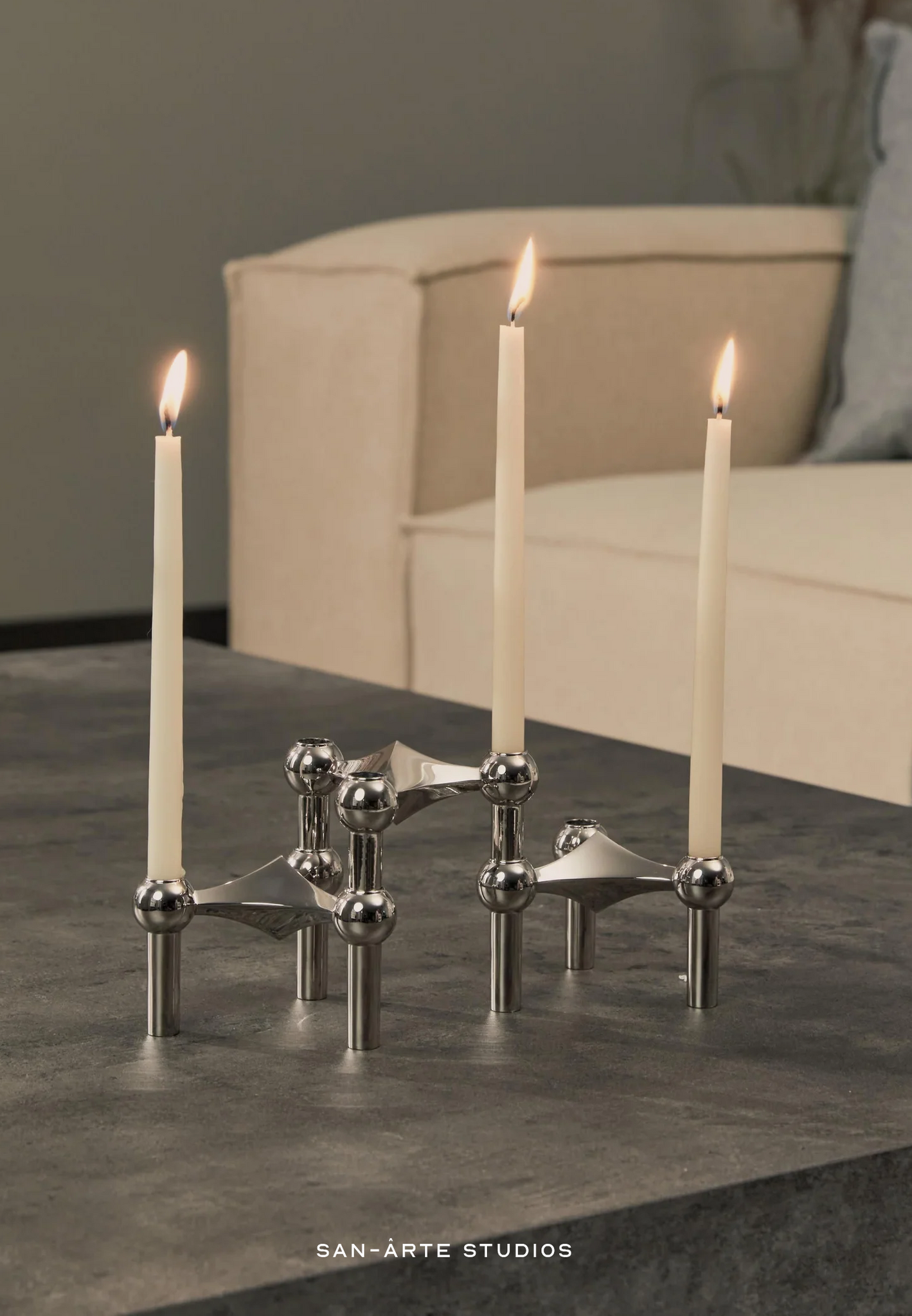 THE KINEX CANDLE HOLDER SET