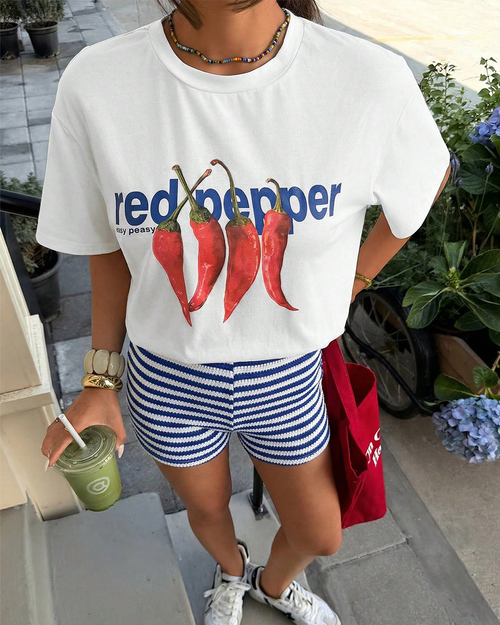 Boundless White Oversized Tee