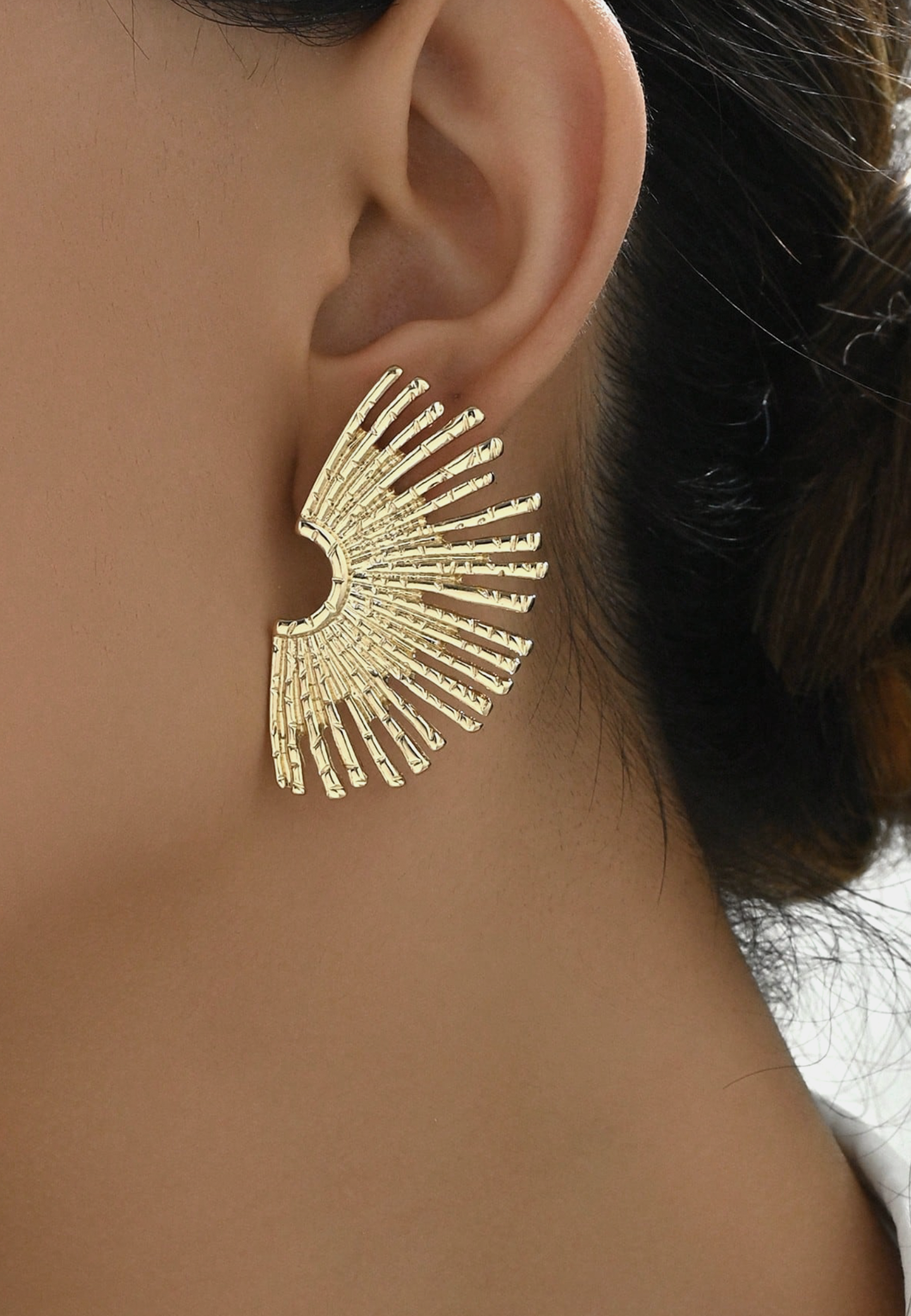 The Solara Sun God Earrings
