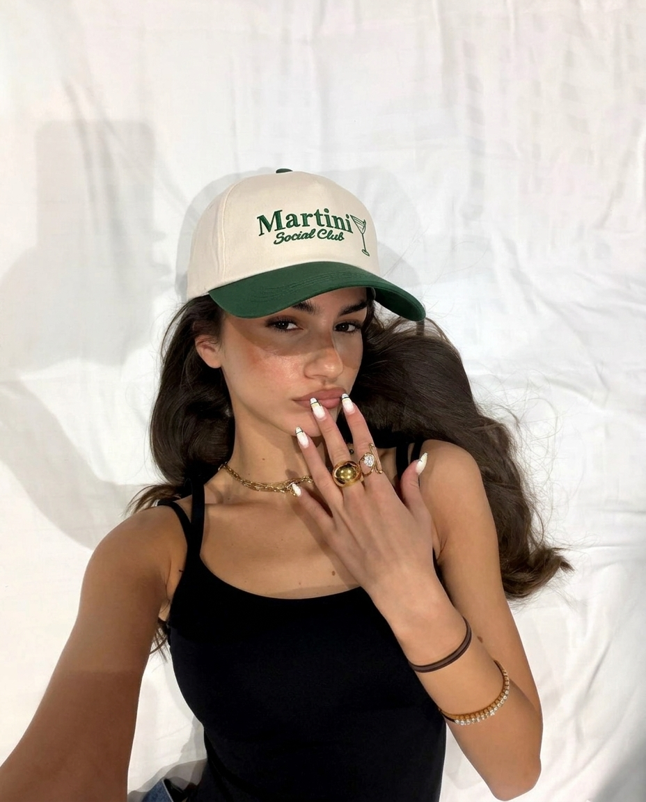 The Martini Social Club Summer Cap