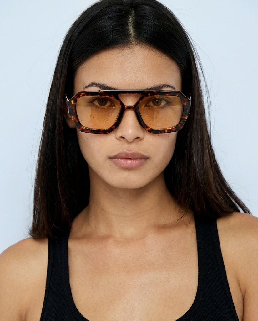 The Squared Aviator - Orange