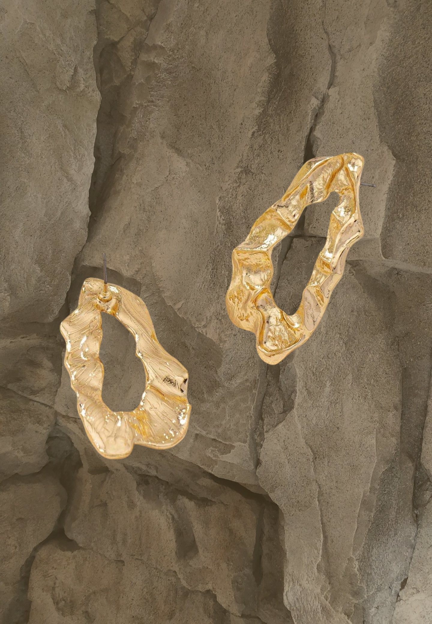 Maré Rock Form Earrings