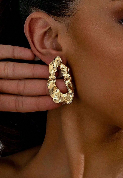 Maré Rock Form Earrings